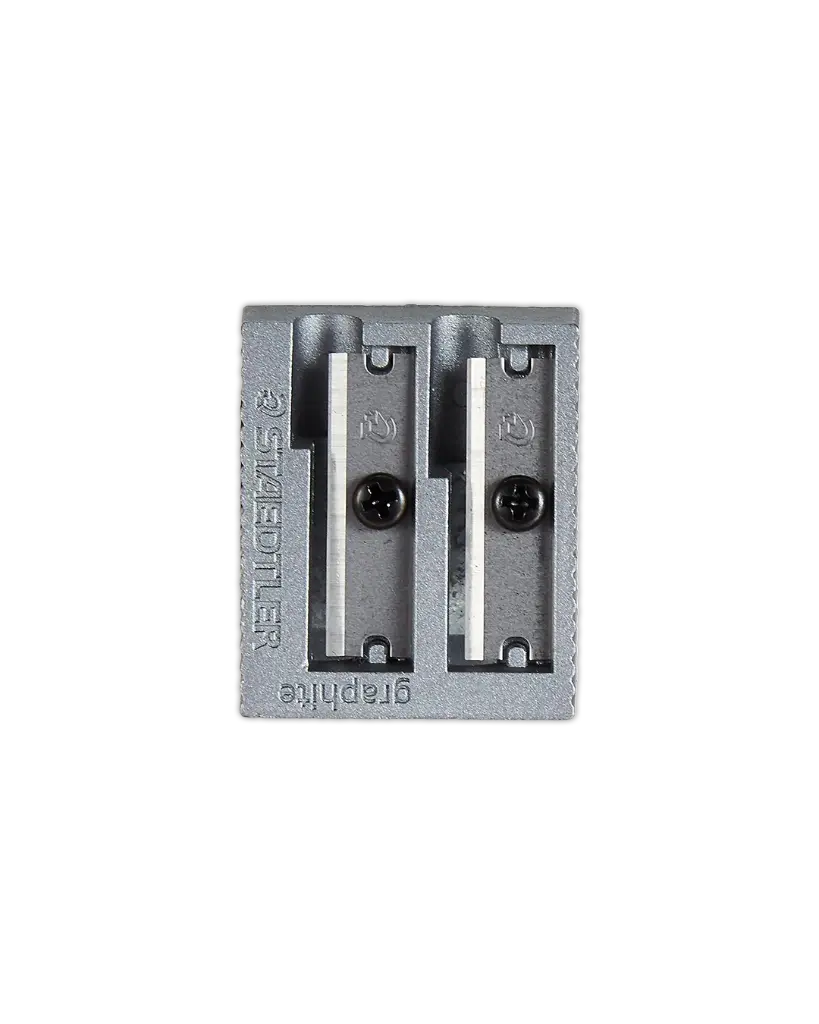 Metal Double Hole Pencil Sharpener -1