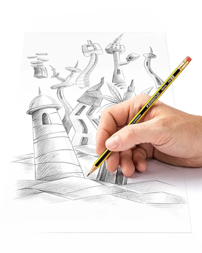Staedtler Noris Pencil with Rubber.webp