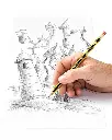 Staedtler Noris Pencil with Rubber.webp