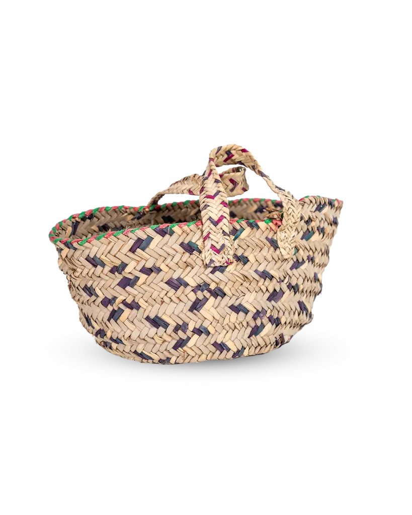 Ghaith shops- Handmade palm frond bag