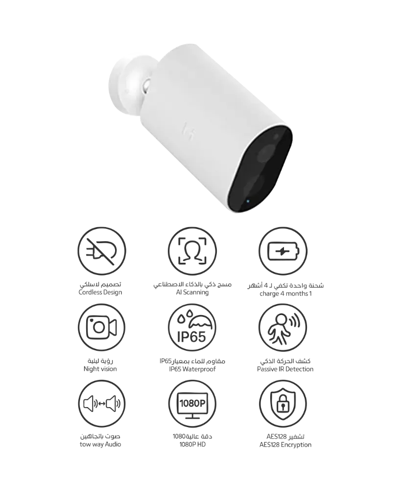 Ghaith shops -Outdoor Smart Infrared Night Version Camera.webp