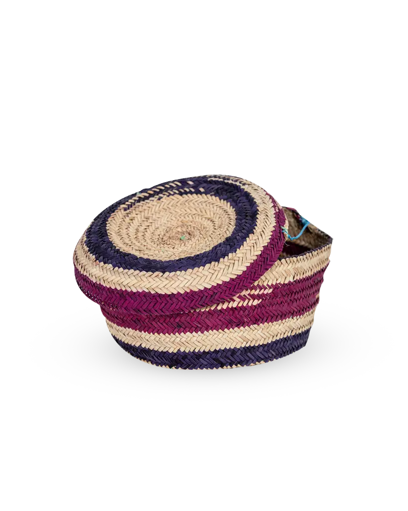 ghaith shops handwoven palm box- Handmade