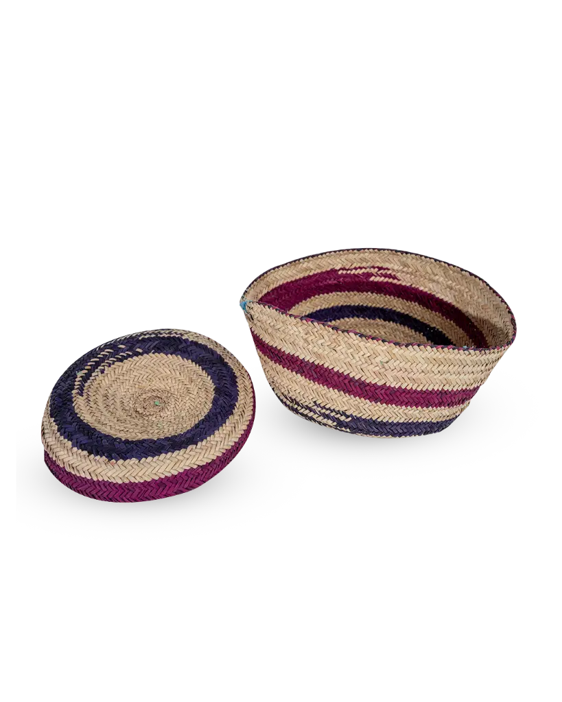 ghaith shops-  handwoven palm box- Handmade
