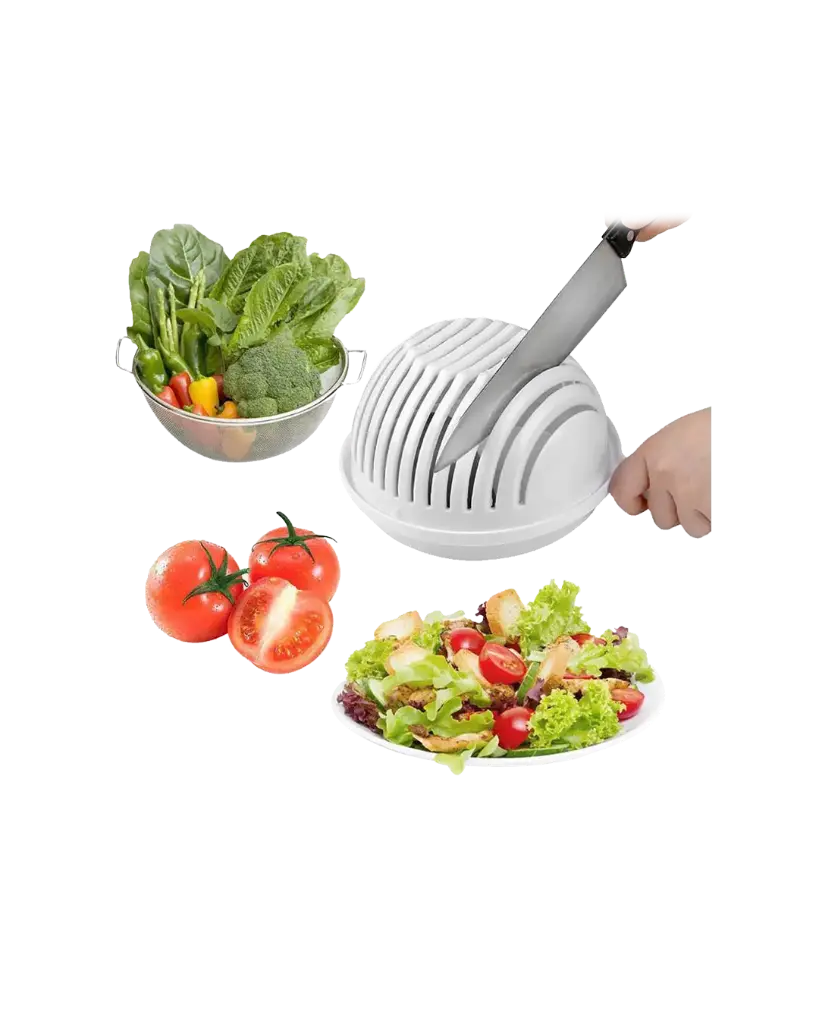 Salad Cutter Bowl