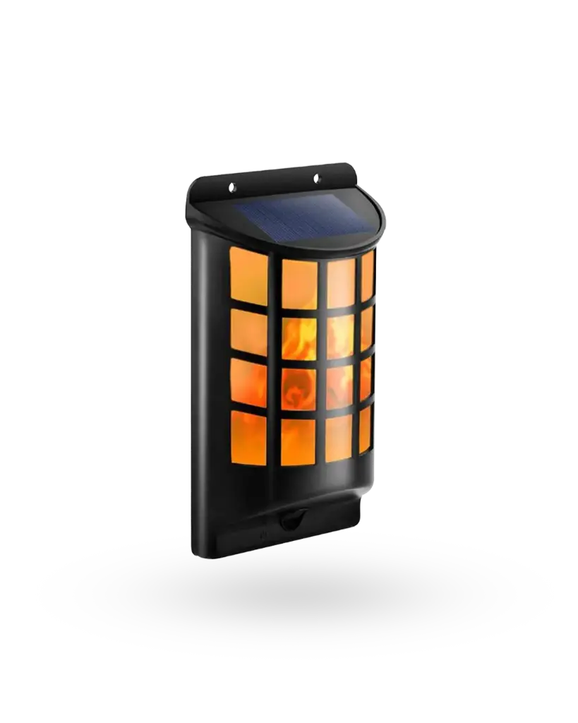 Solar Flame wall Outdoor Lights 