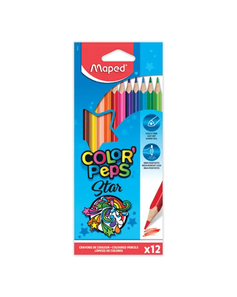 Color Pencil Set 12 Pieces