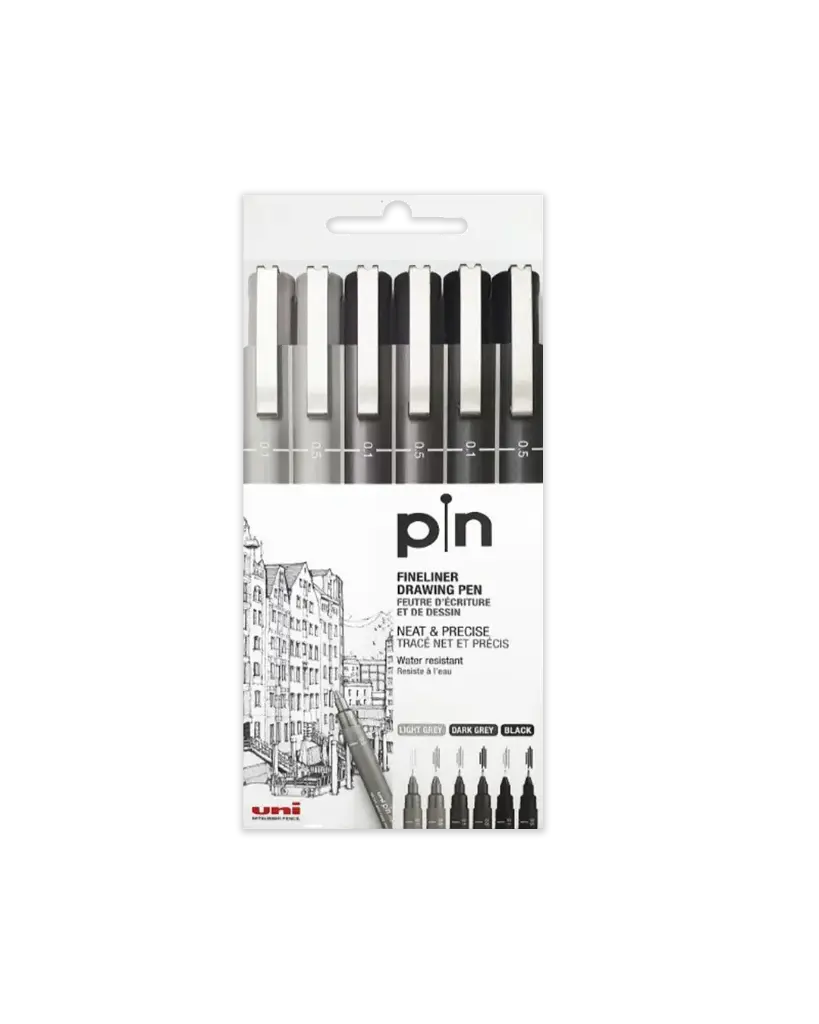 Uni Pin Fine Liner 6s
