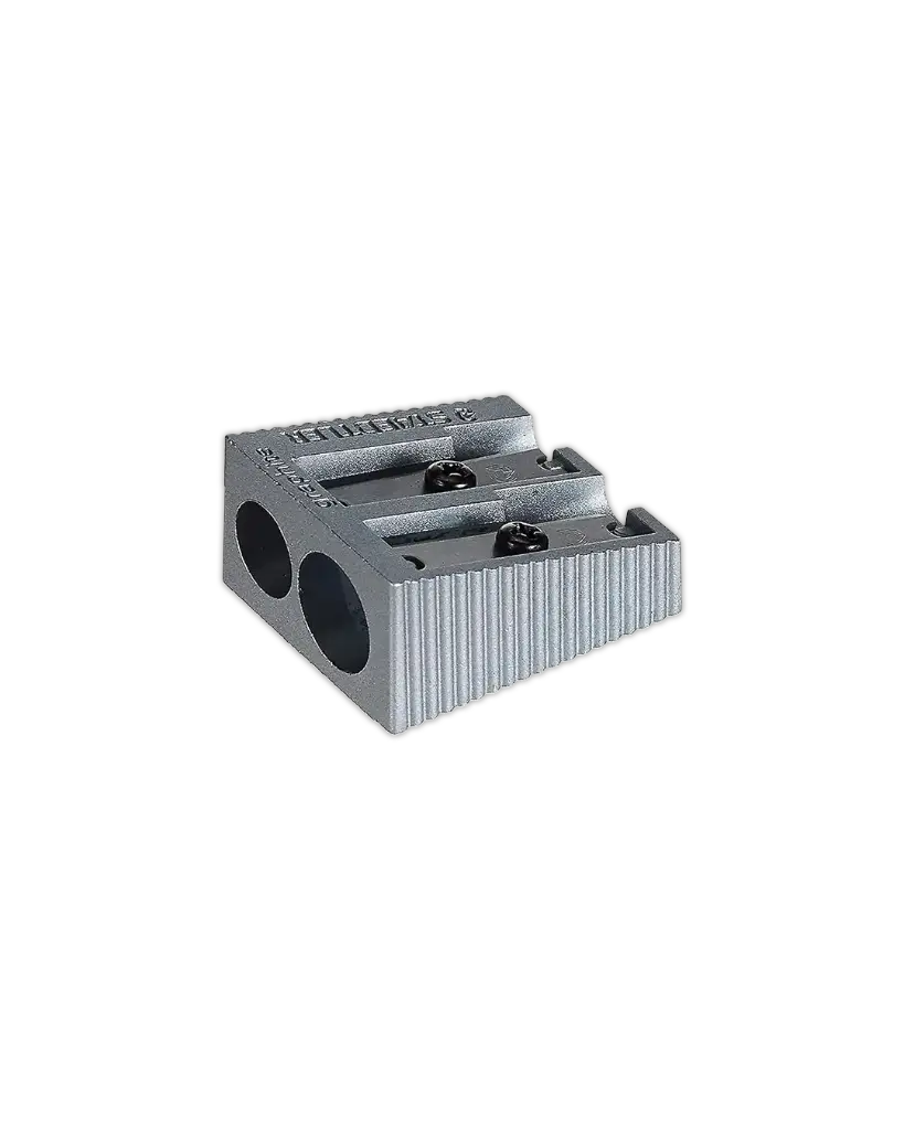  Metal Double Hole Pencil Sharpener 