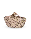 سلة خوص مصنوعة يدوياً