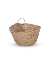 Handmade palm frond baskets