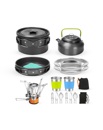 Camping and Hiking Cookware Set