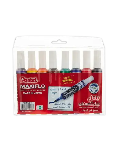 Maxiflo White Board Marker 8pcs