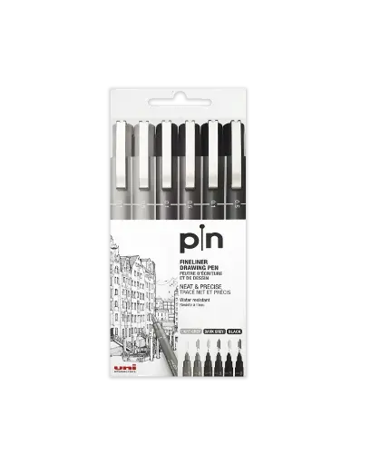 Uni Pin Fine Liner 6s
