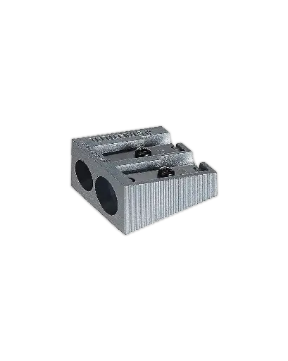  Metal Double Hole Pencil Sharpener 