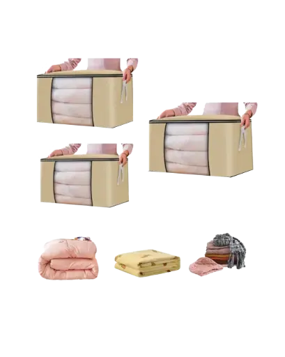Clothes Organizer with a Bag Handle for Storage