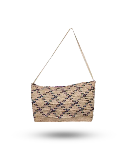 [SUK:028] Large Handmade Palm Straw Bag
