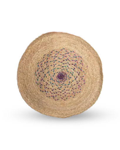Round Palm Frond Base